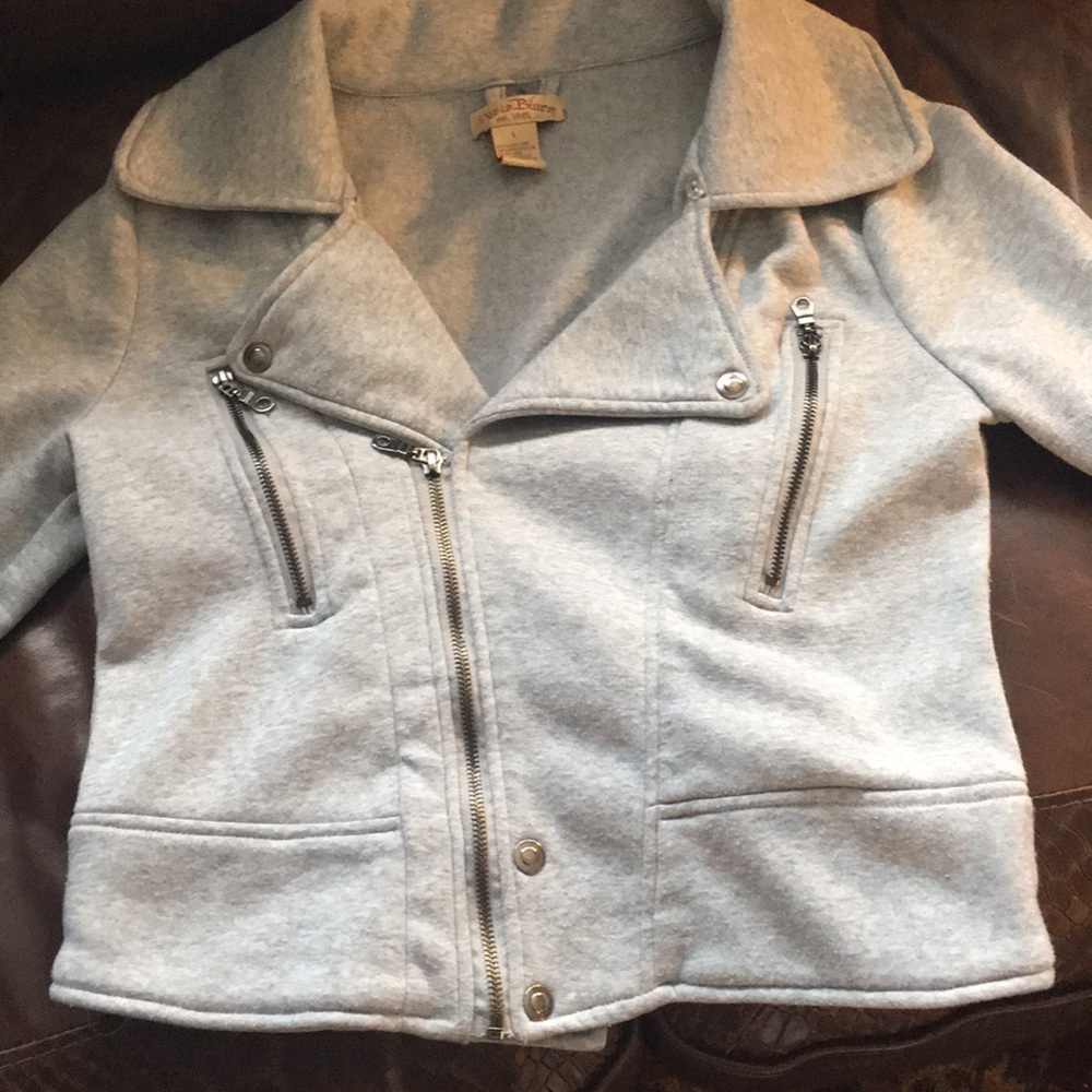 Zip sweatshirt jacket
